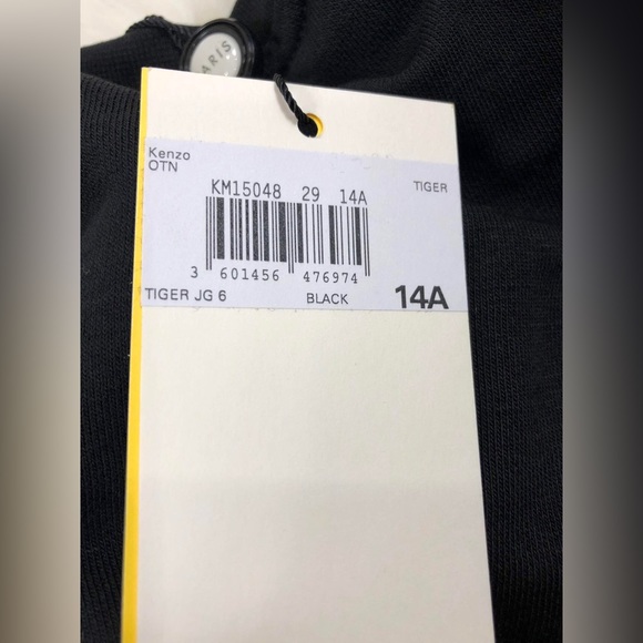 Kenzo Black Tiger Embroidered Sweatershirt - Picture 5 of 6